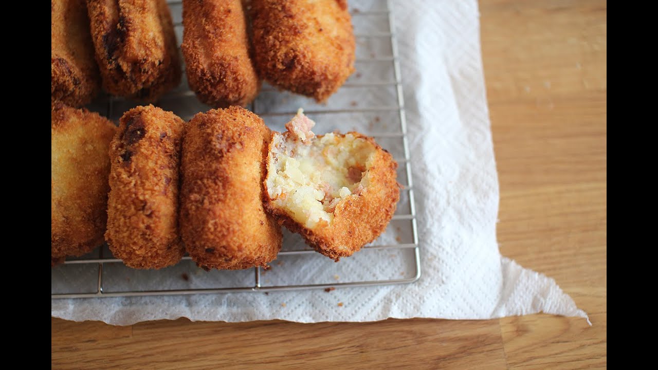 바삭바삭 감자고로케 만들기 / Croquette recipe