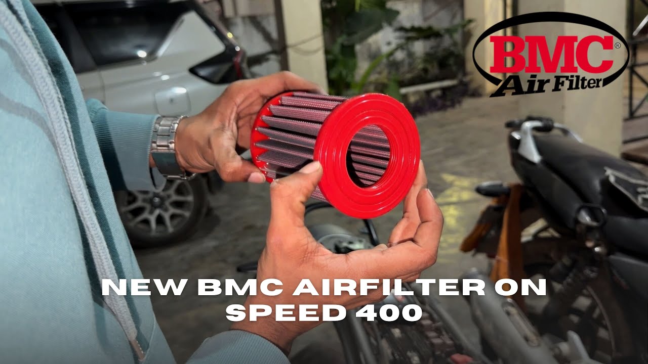 Will changing air filter improve performance #bmc | Raw sound | Rolon Brass Chain sprocket