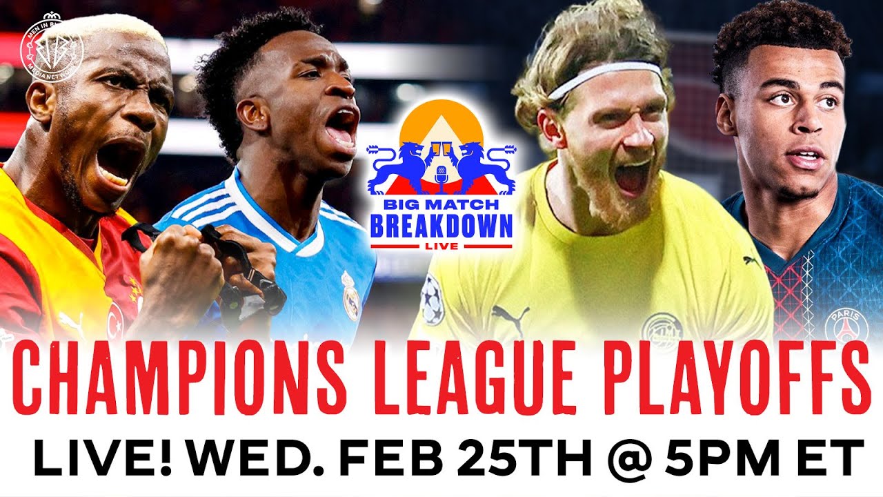 UEFA Champions League LIVE Post-Match Reactions | Feb 24, 5PM ET
