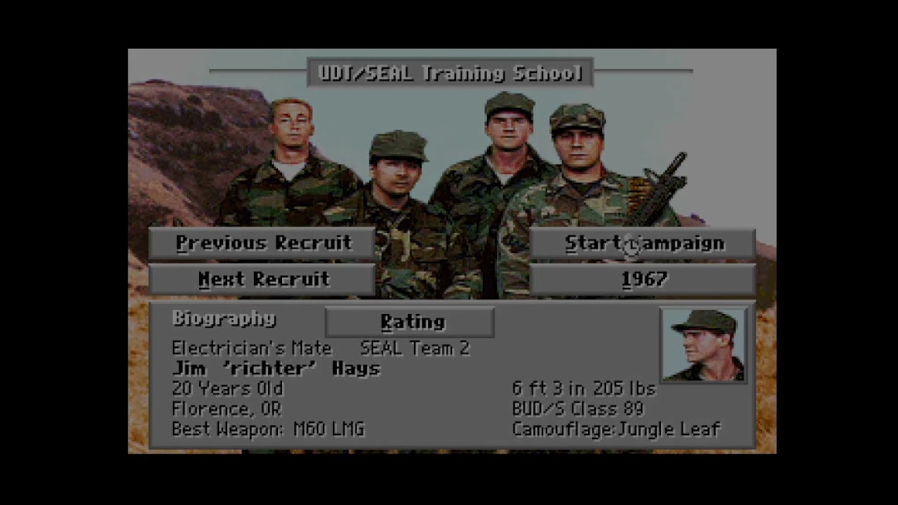 Seal Team, 1993, the great grandfather of ARMA... Overview