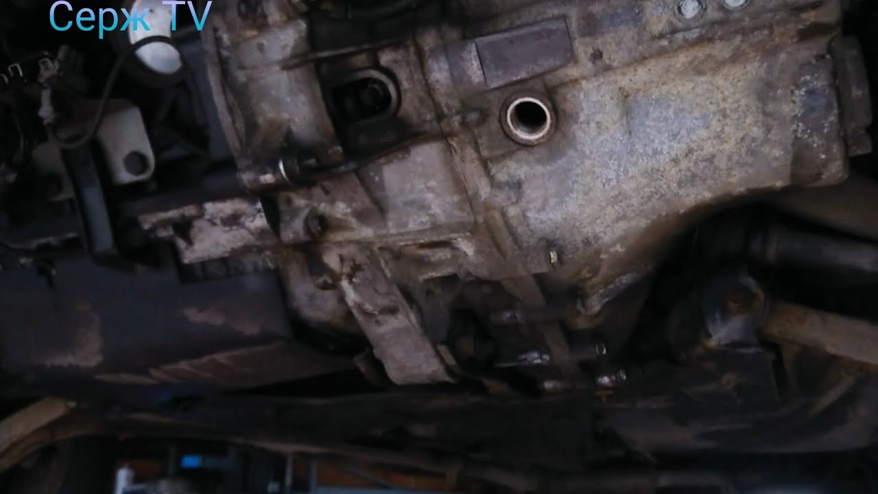 замена масла в коробке передач VW T 4
