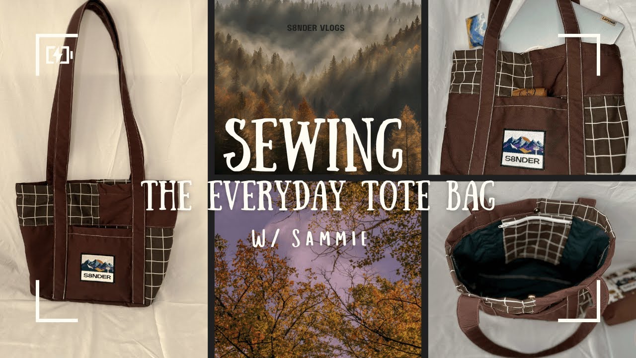 Sewing The Everyday Tote Bag!