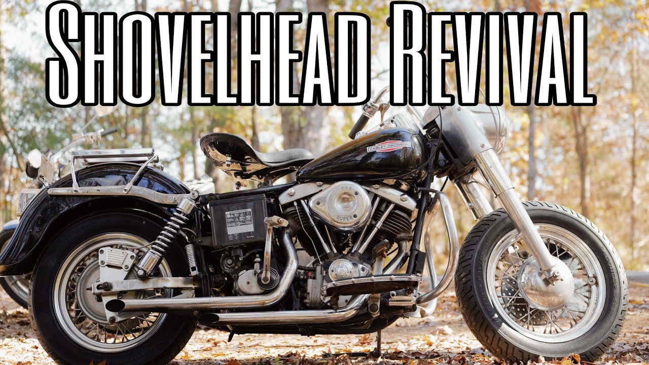 Shovelhead восстал из мёртвых! Возрождённый Harley FLH 1975 года