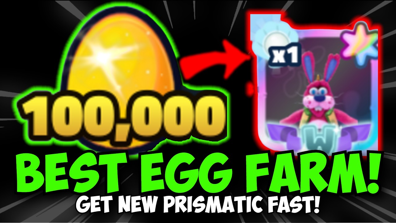 Best EGG FARM METHOD To Get PRISMATIC EASTER BUNNY FAST in Spongebob TD!