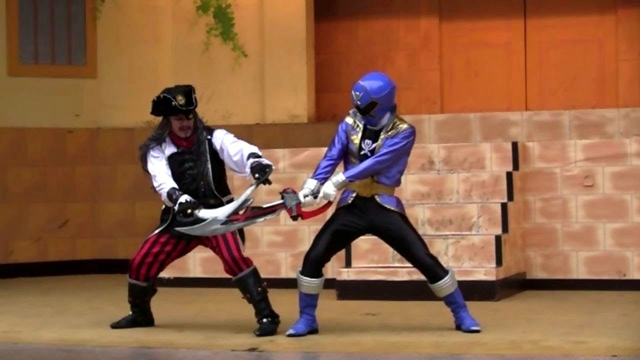 【スーパー戦隊】海賊戦隊ゴーカイジャーショー⑤アカレンジャーにゴーカイチェンジ☆特撮変身ヒーロー★ひらパー Super Sentai Gokaiger, Aka_ranger