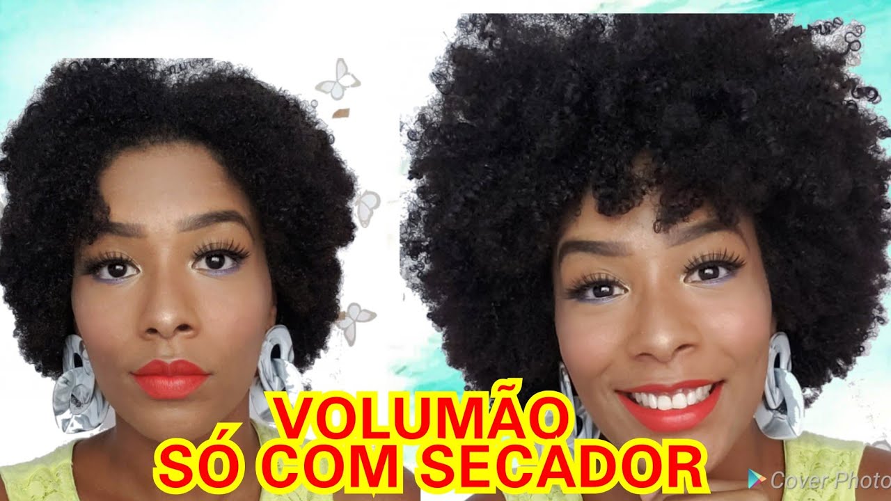 APRENDA A FAZER UM VOLUMÃO SÓ COM SECADOR