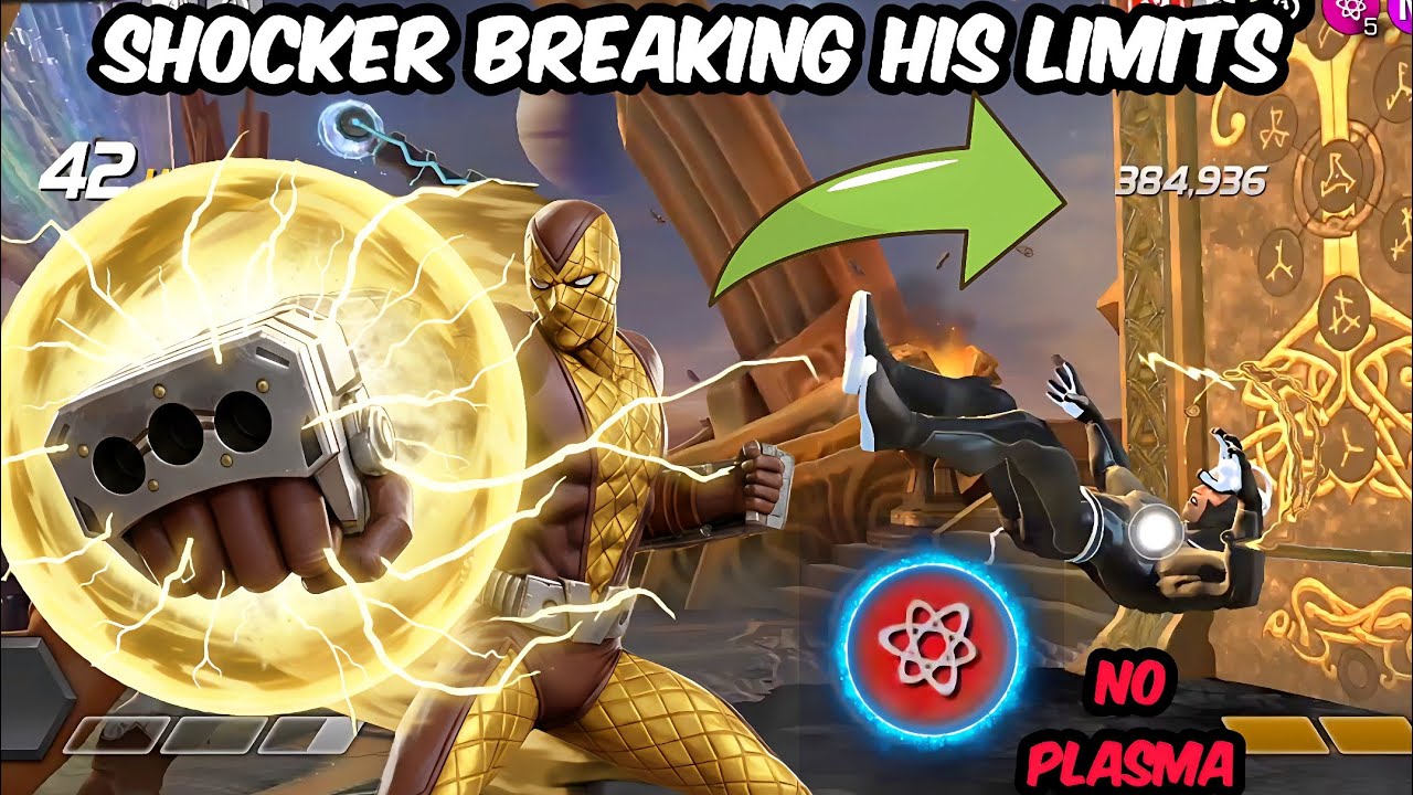 SHOCKER BREAKING HIS LIMITS - NO Plasma - Biggest Punch in Coliseum - Aura Farmer