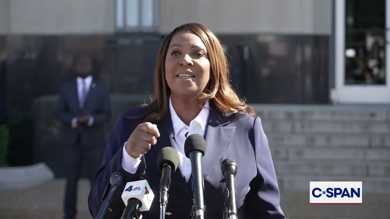 New York Attorney General Letitia James After Pleading Not-Guilty: 
