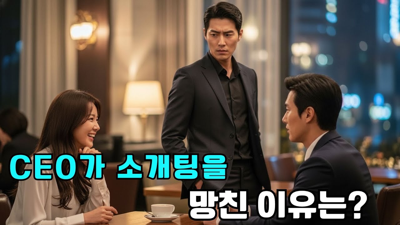 '연애 금지' 계약을 어기고 소개팅 나간 그녀... 질투에 눈먼 CEO가 데이트를 망치고 집으로 끌고 갔다!