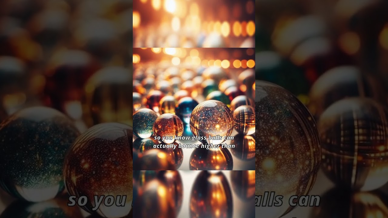 Glass Balls: Surprising Bounce Phenomenon