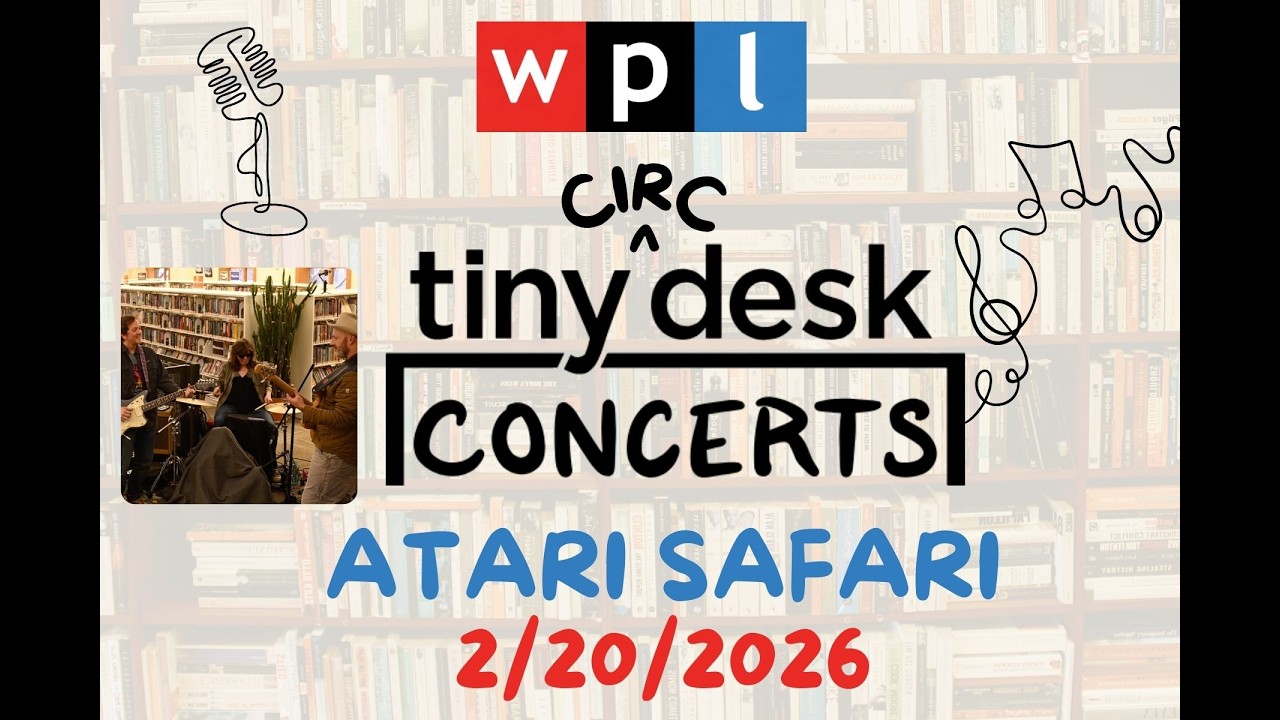 WPL Tiny Circ Desk Concert with Atari Safari