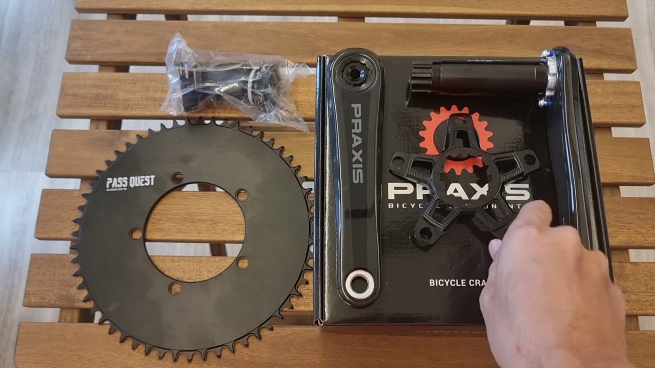 Impressions on the Praxis Zayante Carbon Crank Arms + Pass Quest Chain Ring on my Avro Bike