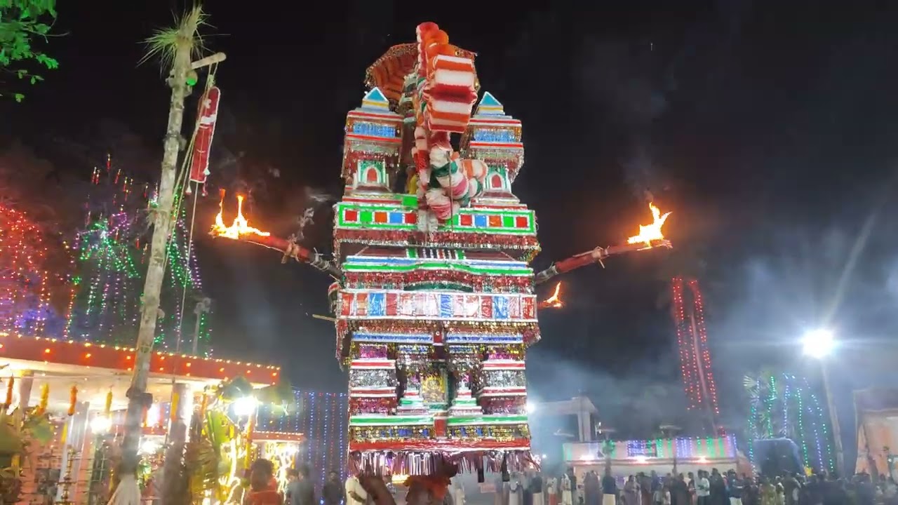 Kalathil Ezhunnallippu at Azhagikonam Bhadrakali Temple 🔥🙏