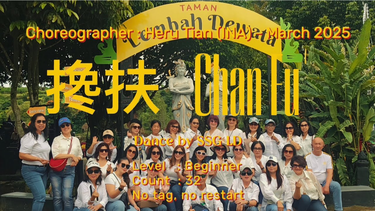 搀扶 Chan Fu Remix | Line Dance | Choreo: HeruTian​ (INA) - Mar 2025 | Dance: SSG LD