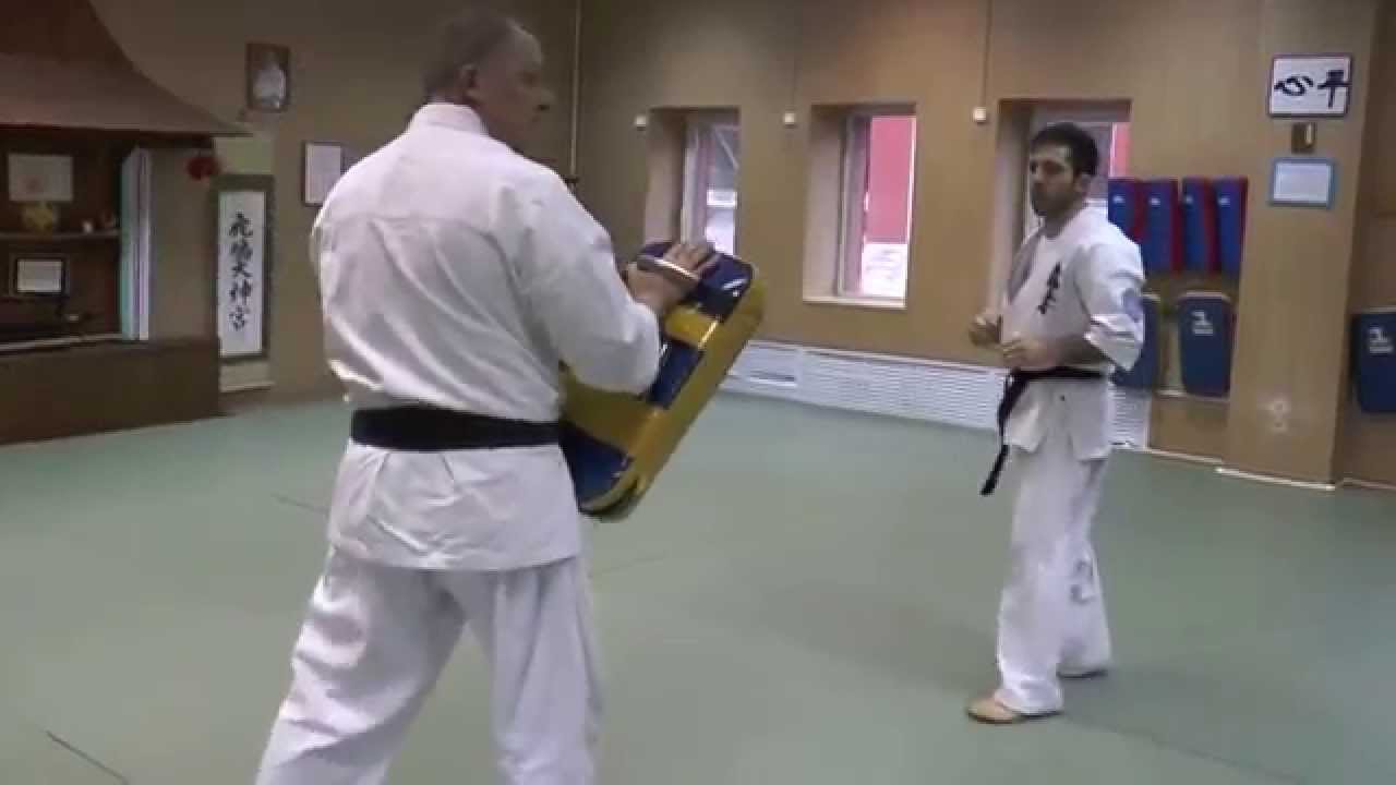 Karate lesson. Hidden kick mawashi geri | Скрытый маваши гери от Хасая Магамедова
