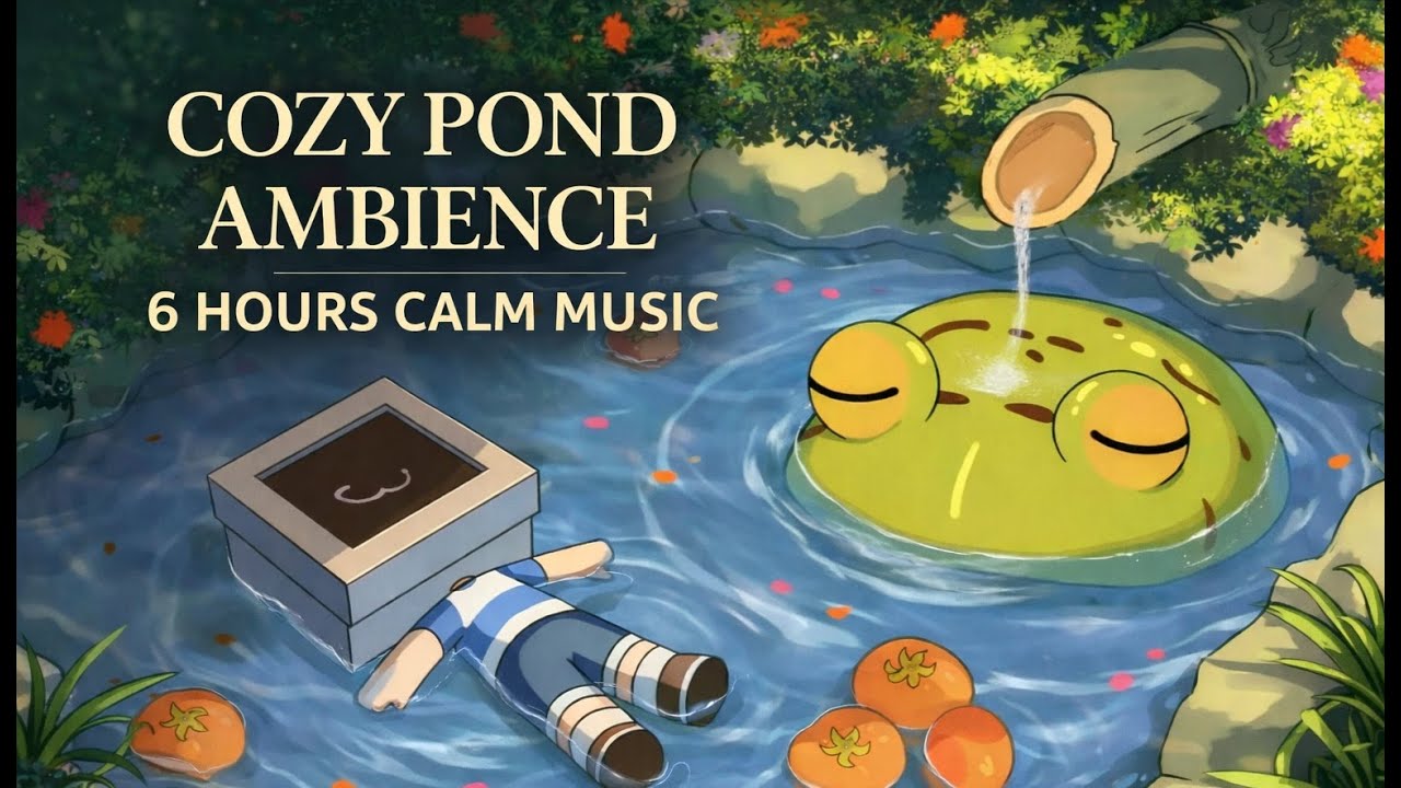A Quiet Ambience 🌿 | Cozy Calm Music for Deep Relaxation (6 Hours)