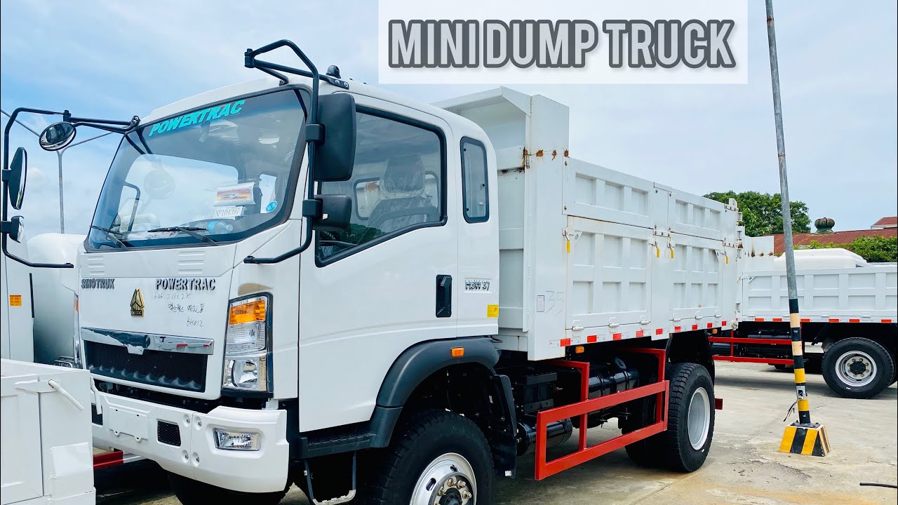 MINI DUMP TRUCK | 4.5 6.5 & 10 CUBIC | GARBAGE COMPACTOR | FUEL TANK TRUCK #minitruck #howo #homan
