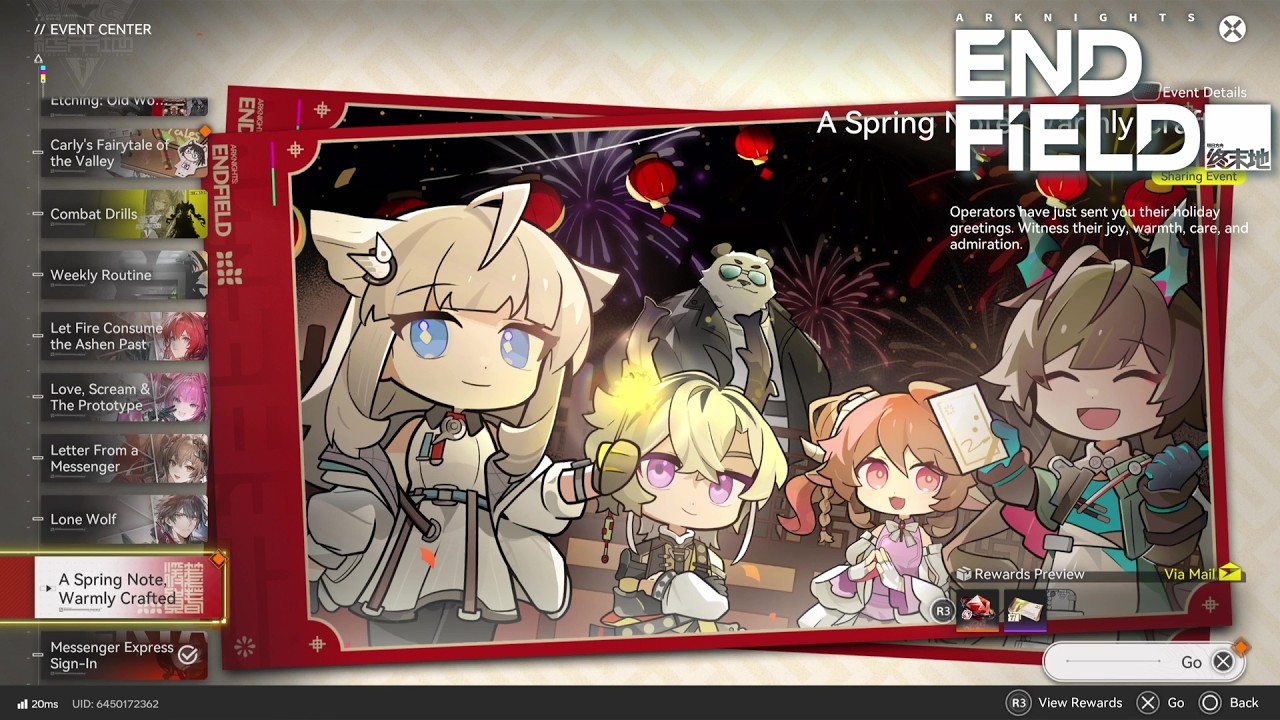 Arknights: Endfield - 034 - A Spring Note, Warmly Crafted. [No Commentary]