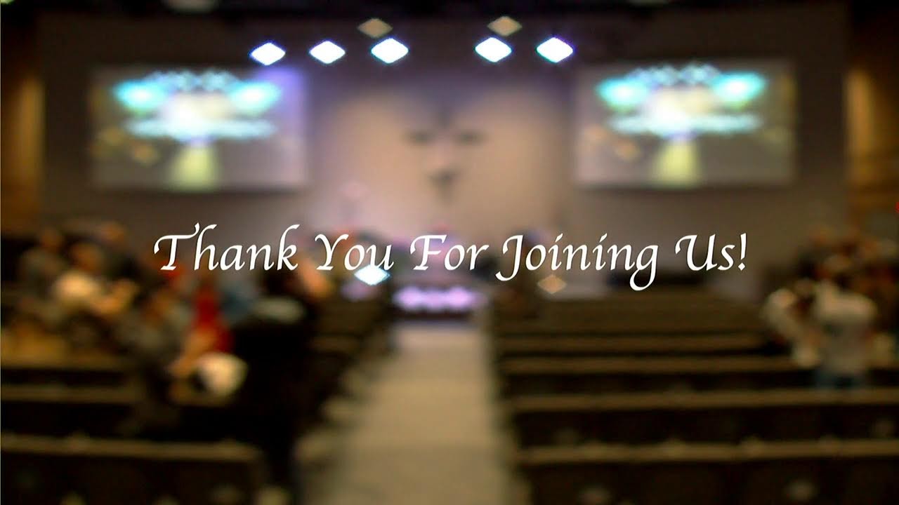 Join us LIVE for our Sunday Service!