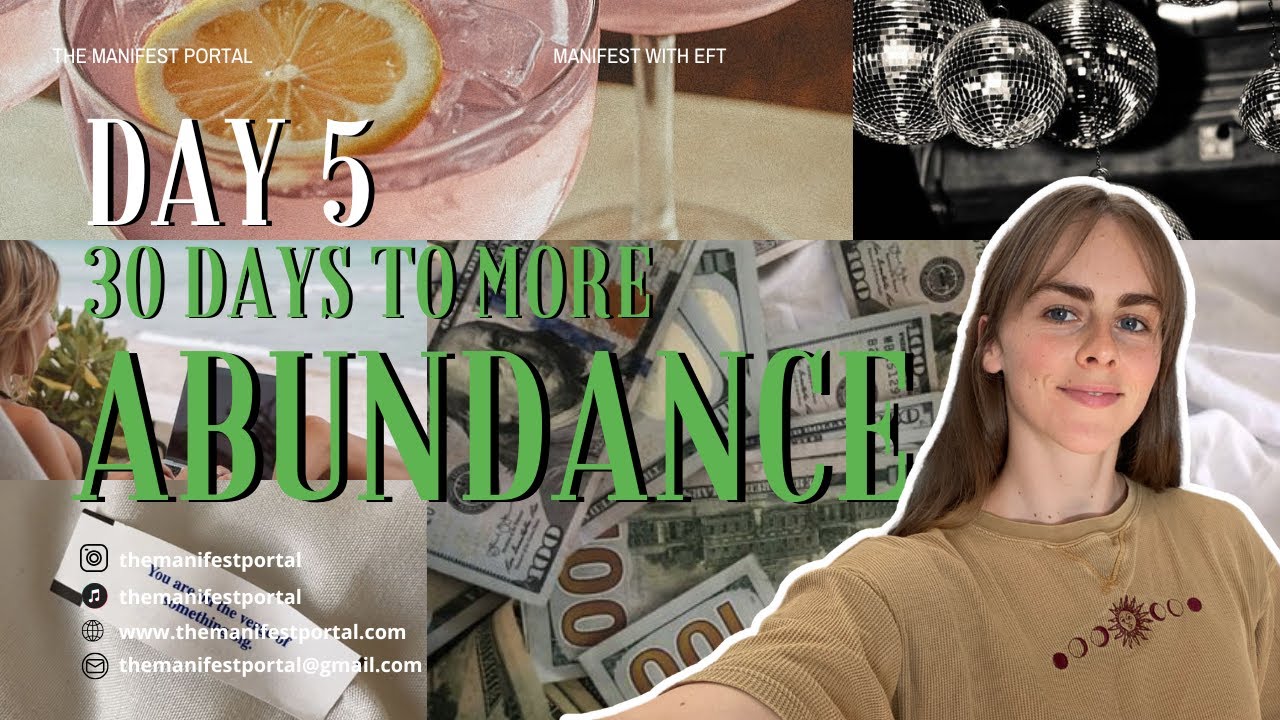 ''Fear of Losing Money'' — EFT to Create Safety in Abundance (Day 5 of 30 Days to Abundance) #eft