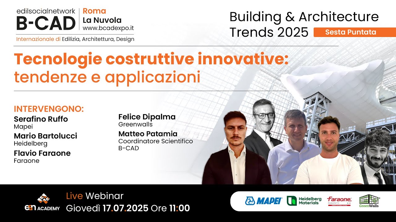 Tecnologie costruttive innovative: tendenze e applicazioni