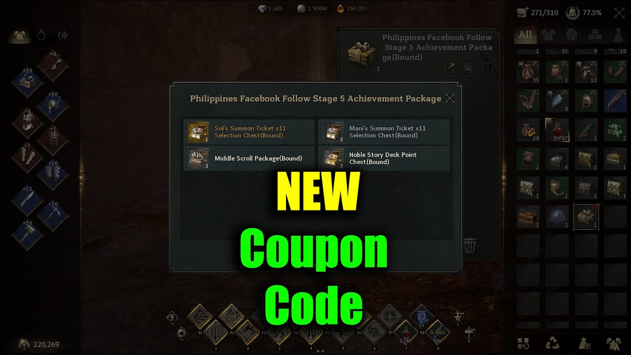 Новый промокод для игры Legend of Ymir