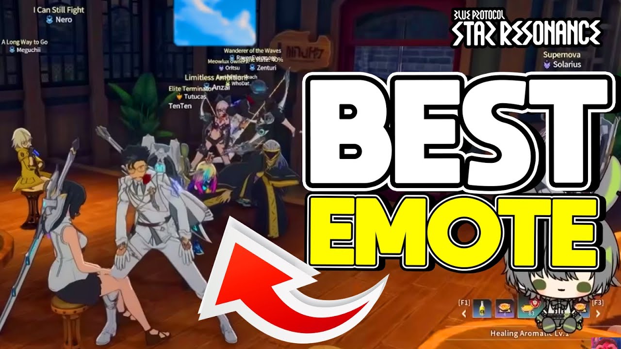 ВСЕ P2W Emote Showcase в Blue Protocol Star Resonance (РЕЙТИНГОВЫЙ)