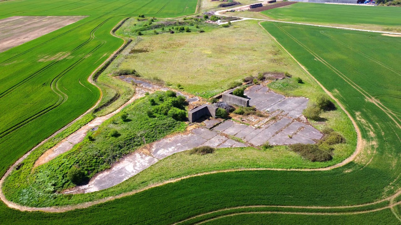 Polebrook Airfield form World War 2