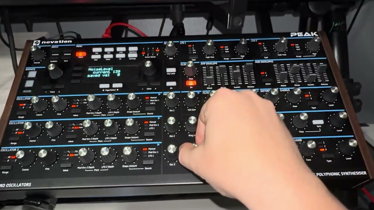 Chromatic Ambience #jamuary2026 Sequencer + Live Playing on Novation Peak
