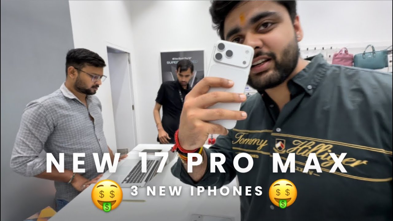 NEW IPHONE 17 PRO MAX 🧿| Unboxing 3 IPHONES💵