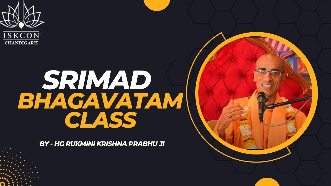 Simplicity & Regulated Life Style || HG Rukmini Krishna Prabhu ji