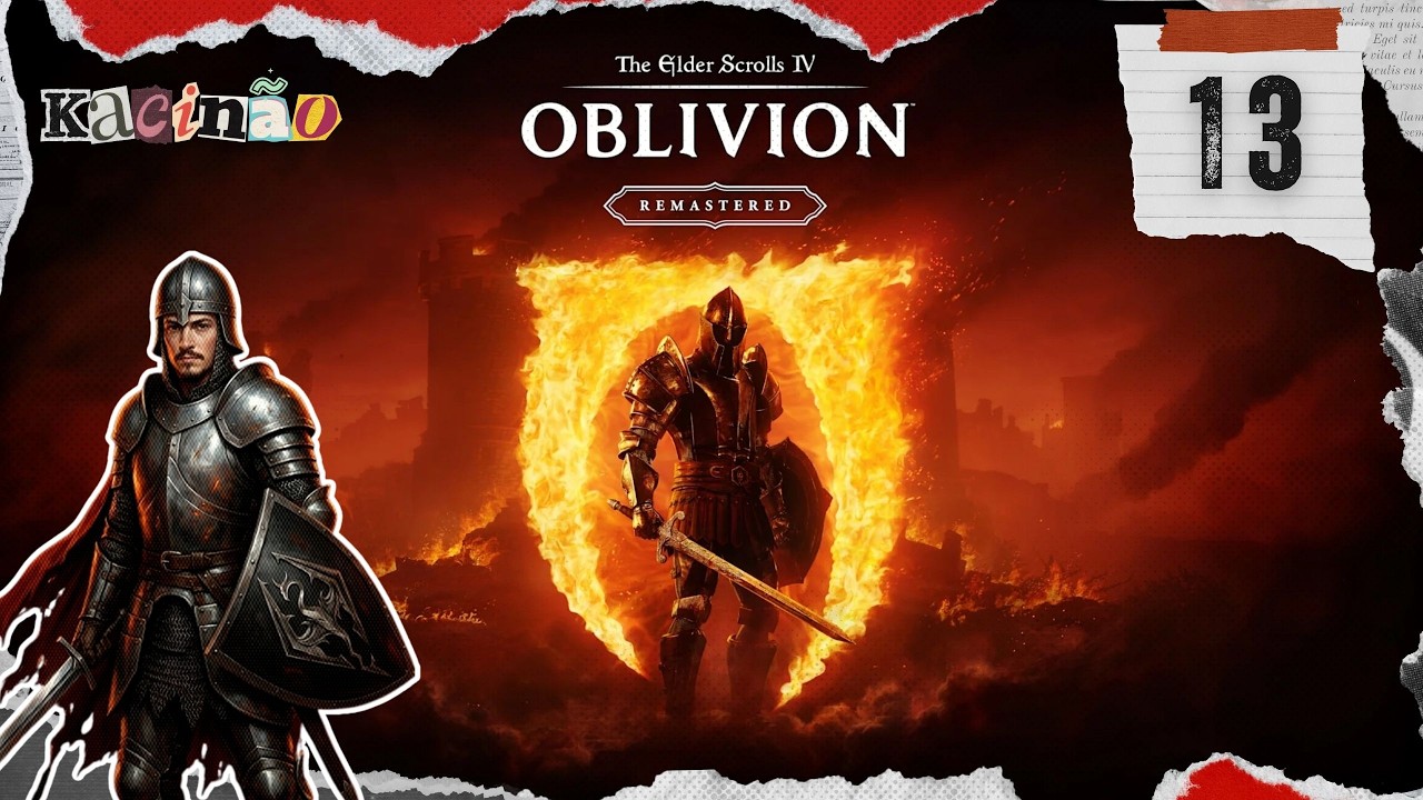 Um último e arriscado trabalho para a Raposa Cinzenta 🥷 | Oblivion Remastered – Ep. 13 (PT-BR)
