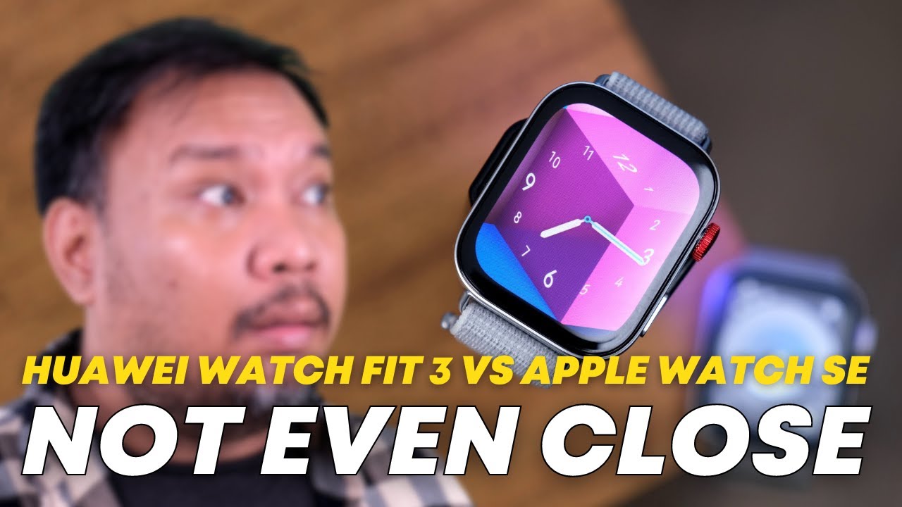 Apple разгромлена! | HUAWEI WATCH FIT 3 против Apple Watch SE