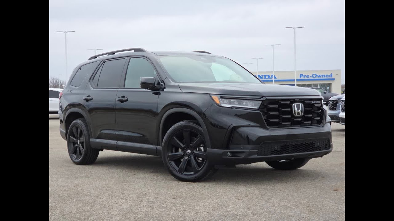 2025 Honda Pilot Black Edition Columbus, Hillard, Grove City, Plain City, West Jefferson OH