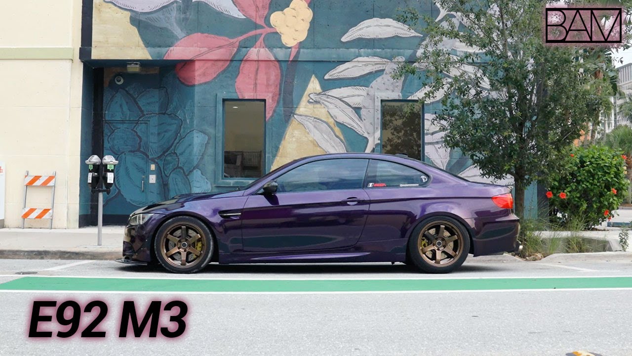 Midnight Purple E92 M3 | @AlekosM3 [4K]