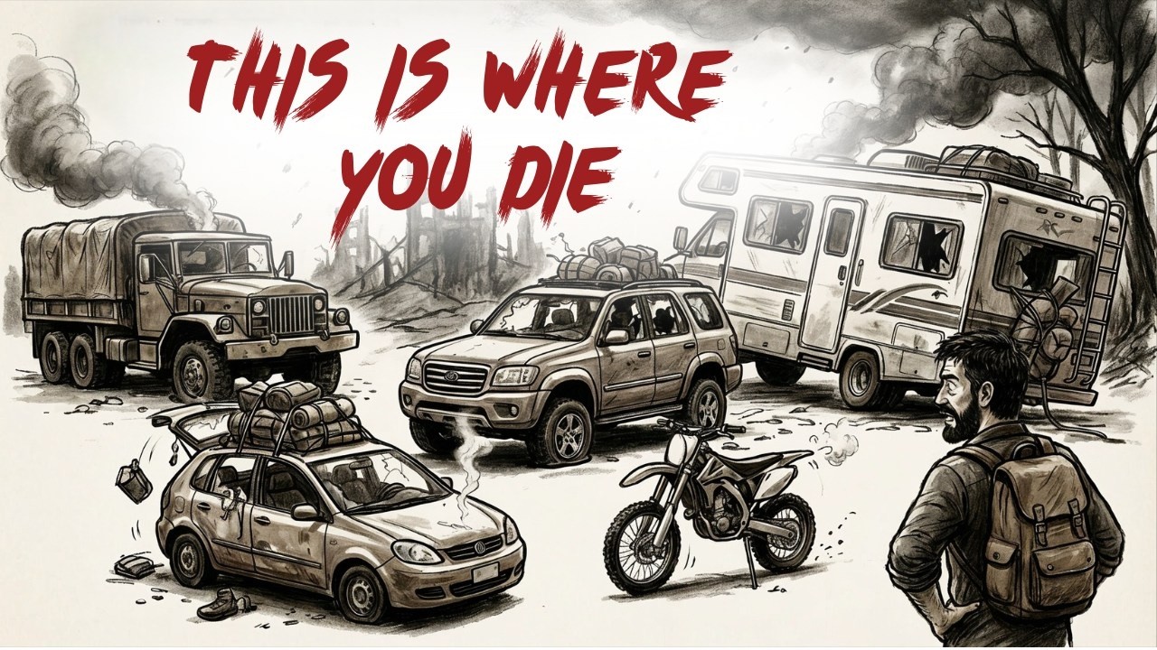 5 Bug-Out Vehicles That Will Get 90% of People Killed in a Collapse Scenario