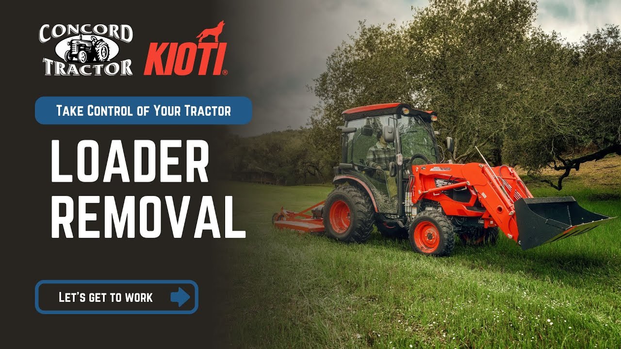 Remove Your Kioti Loader Fast | Tractor Tutorial