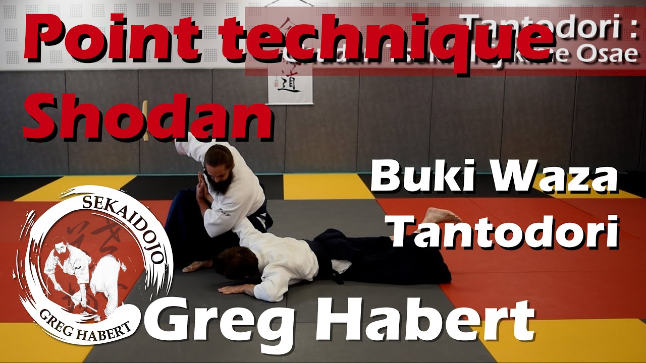 Préparation au Shodan : Buki waza Tantodori par Greg Habert et Léo Gaspard