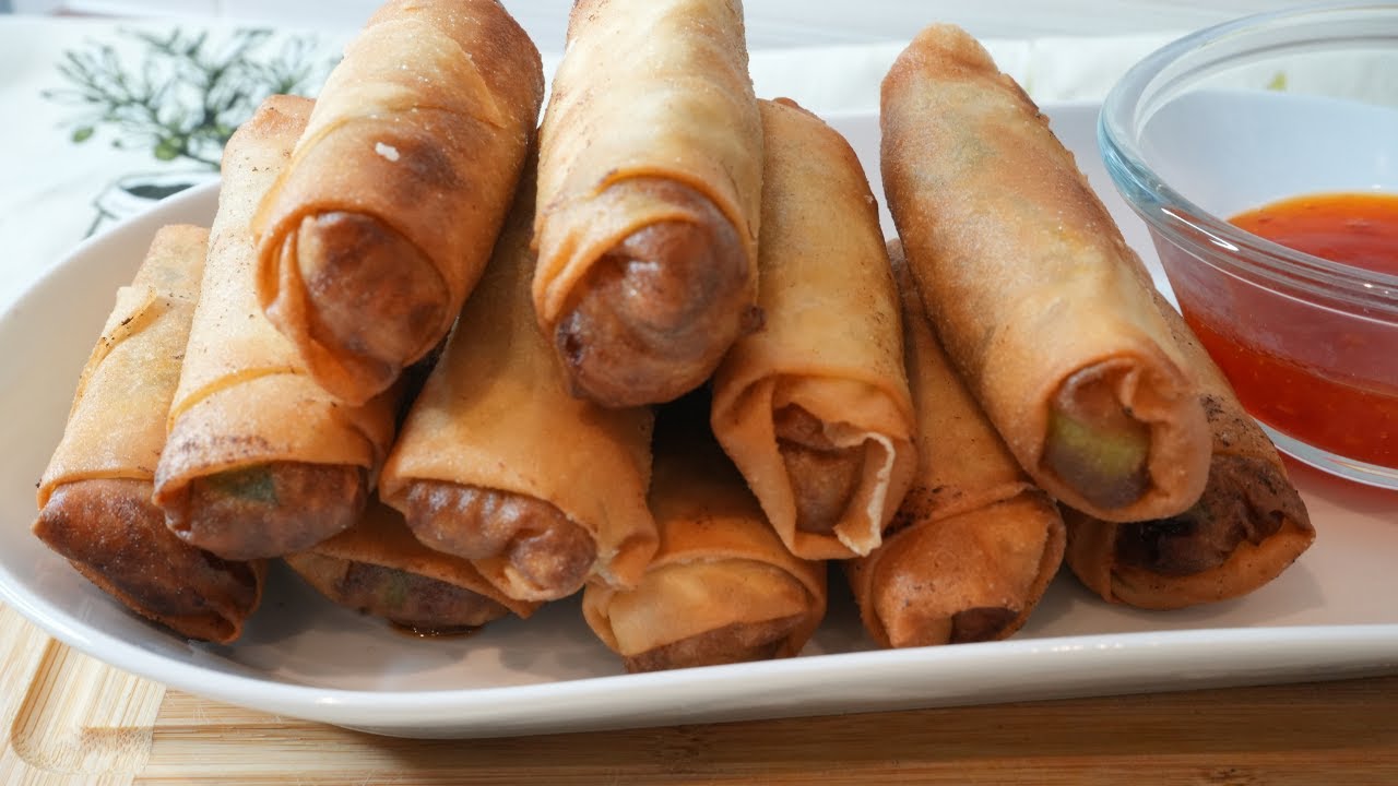 Tastiest Vegetable and Shrimp Spring Rolls | Easy to follow Recipe
