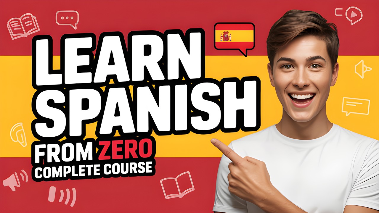 Complete Spanish Course for Beginners 🇪🇸 | Learn Spanish from Zero (A1–A2)