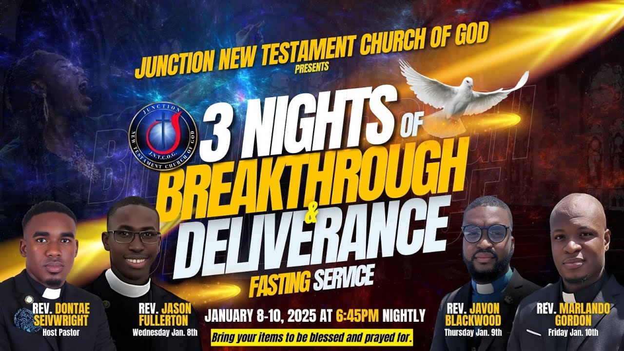 Night #2| Breakthrough Deliverance Fasting| Thurs. Jan 09, 2025| Rev. Javon Blackwood