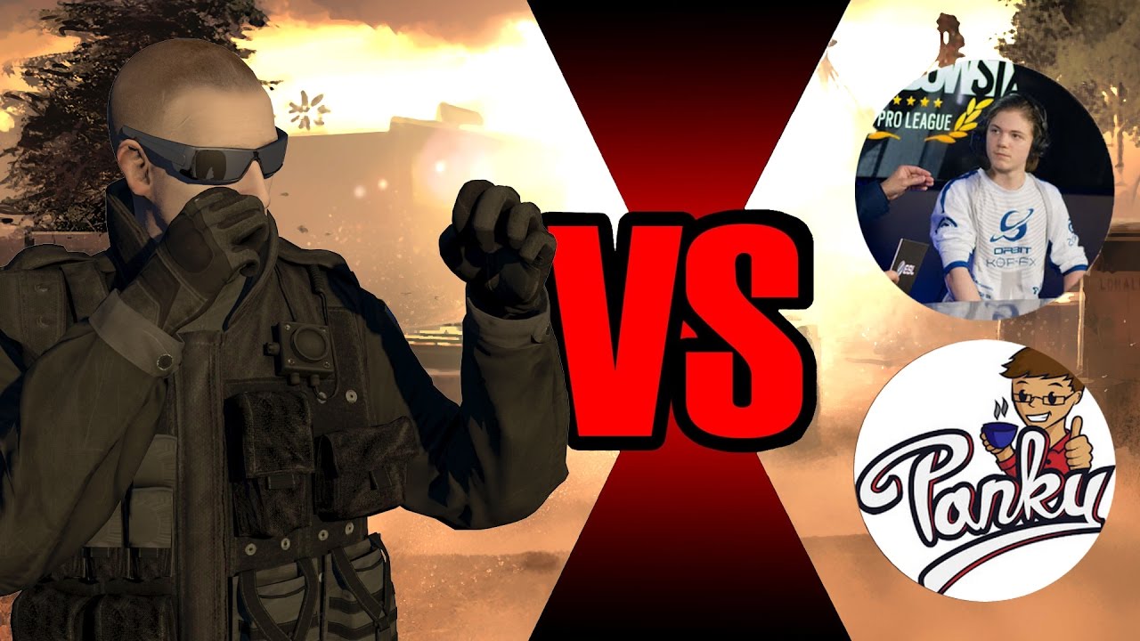 Sergio vs Kixstar and Panky LUL (And an ex-pro league player)- Rainbow Six Siege