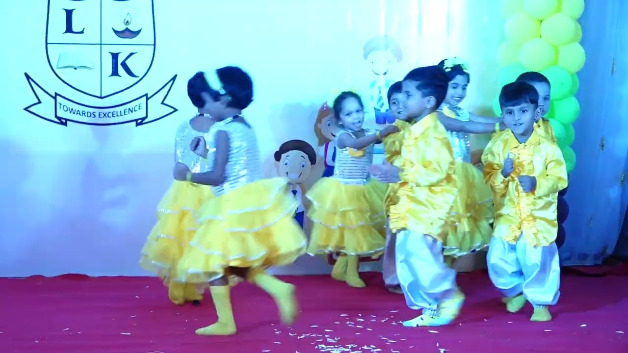 Welcome Dance - Aaj Hai Sunday by Nursery - LK Annual Day 2025