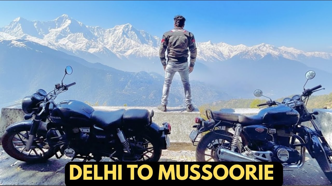 Delhi to Mussoorie on Honda CB350