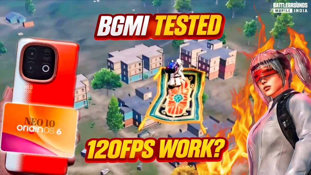 iQOO Neo 10 | BGMI Test After OriginOS 6 Update! 🔥|120FPS work? | Ruxuu Gaming | 