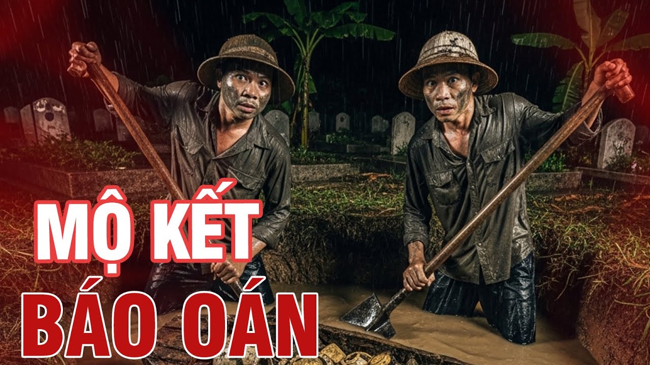 Phá nắp quan tài trộm vàng: Rùng mình con rết đỏ bò ra từ miệng xác chết và cái kết đẫm máu.