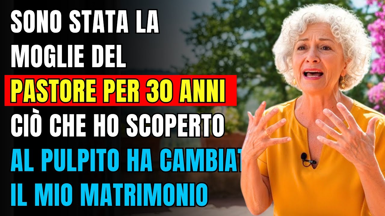 SONO STATA LA MOGLIE DEL PASTORE PER 30 ANNI — CIÒ CHE HO SCOPERTO AL PULPITO HA CAMBIATO TUTTO