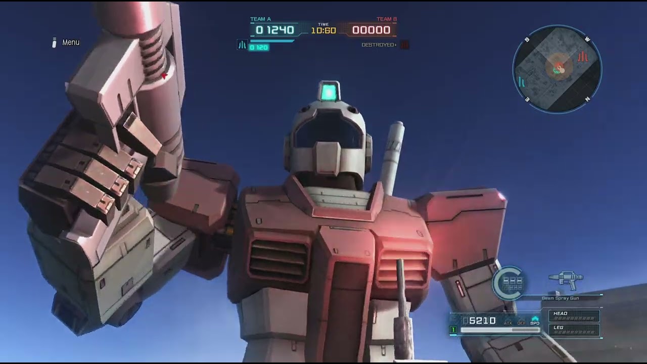 Playing as every E.F.S.F MS! RGM-79 GM to RX 78-2 Gundam!