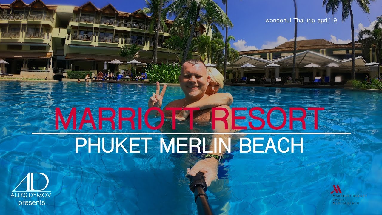 Phuket Marriott Resort&Spa, Merlin Beach - 4K GoPro(Ultra HD)hotel review - лучший отель на Пхукете