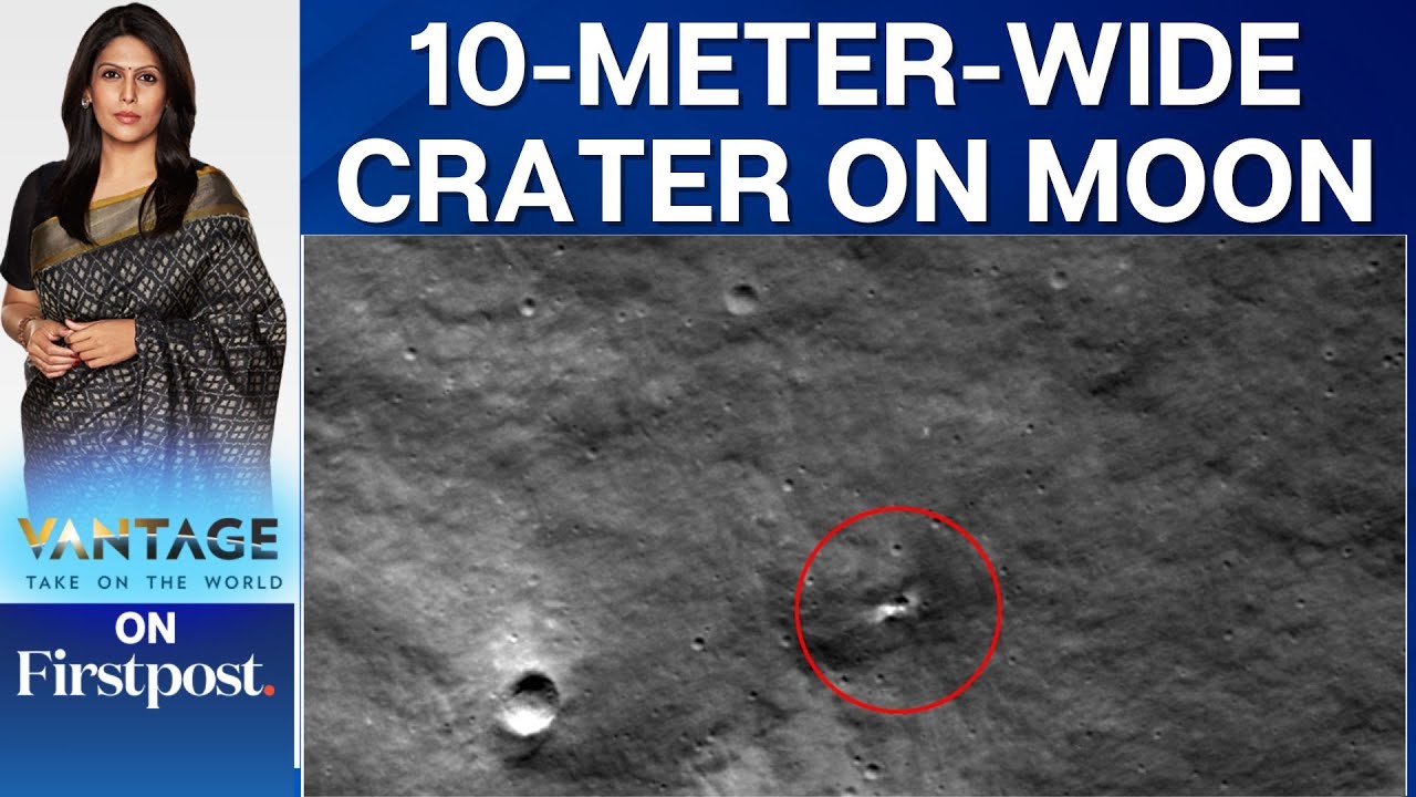 Russia's Luna-25 Crash Leaves 10-Meter-Wide Crater On Moon's Surface | Vantage with Palki Sharma